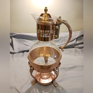 Vintage coffee/tea pot with stand